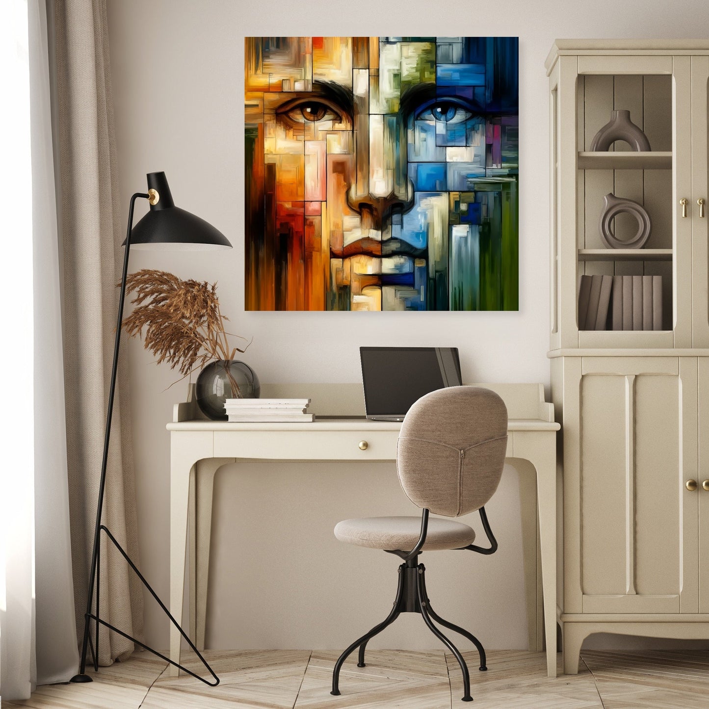 Emotional Mosaic Canvas