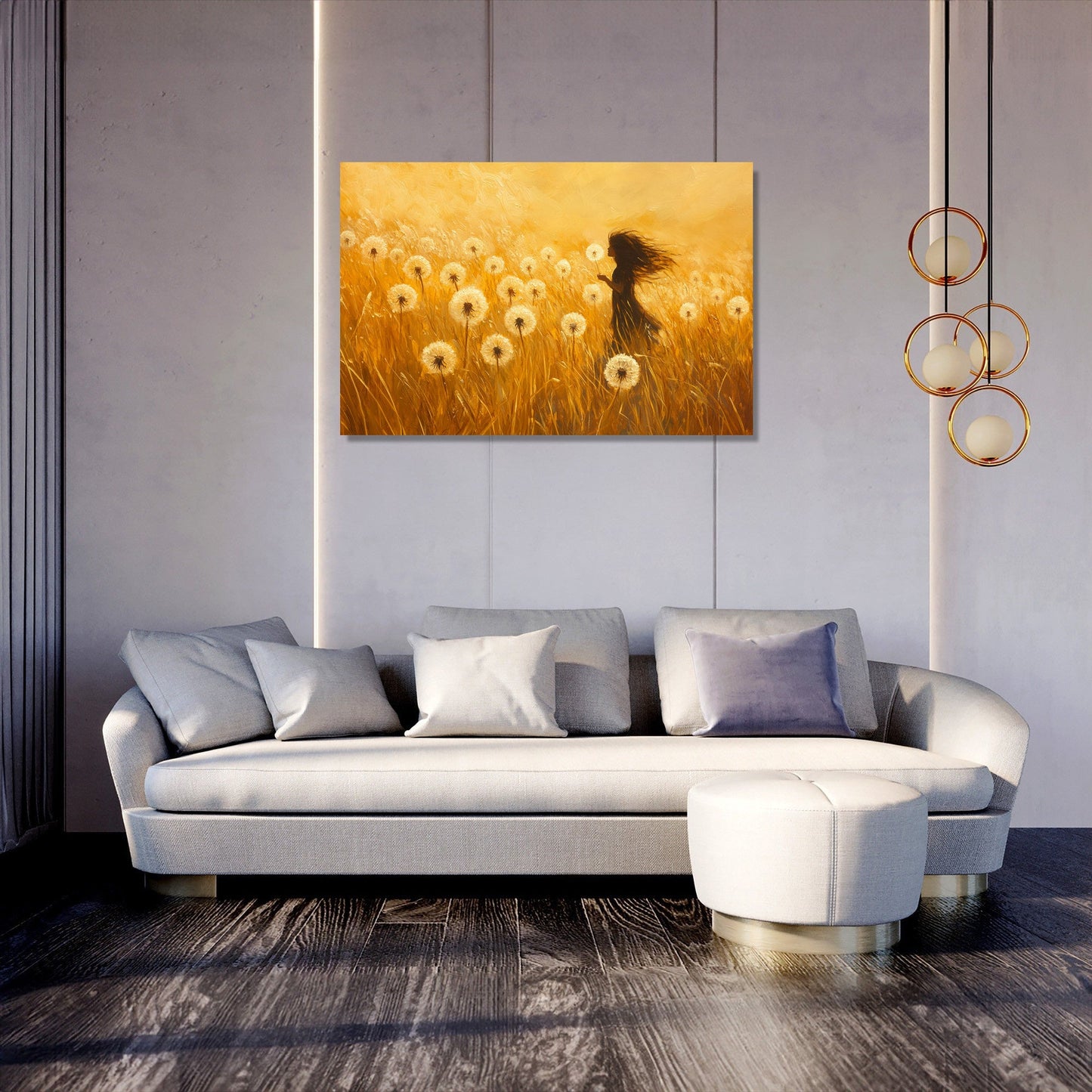Dandelion Dreams Canvas