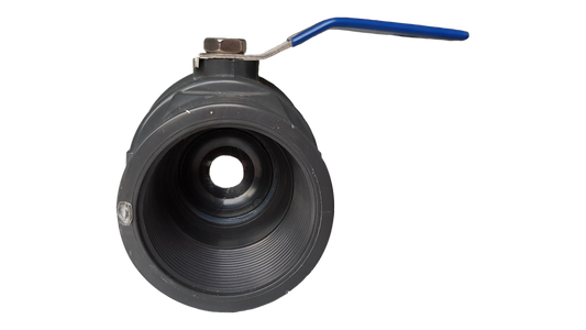 PP 3/4" BSPF Stopcock with Stainless Steel Ball Valve and Handle