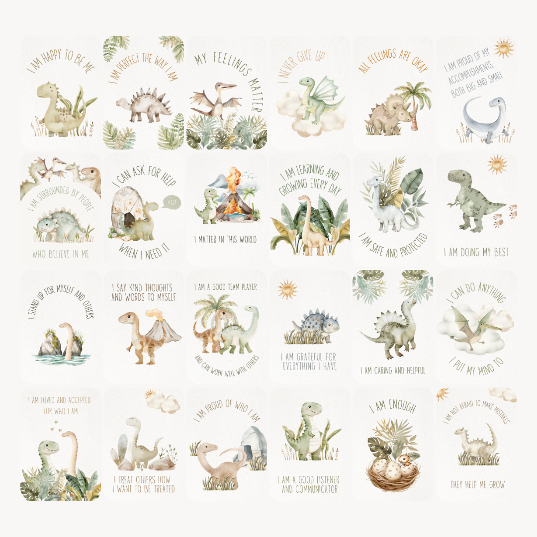 Affirmation Cards for Bigger Kids