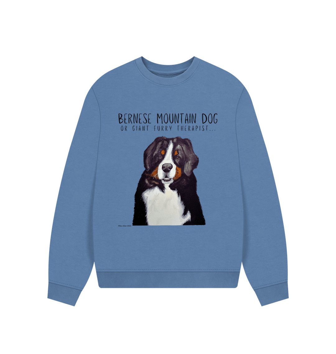 Cuddle Up in Berner Bliss – The Coziest Oversized Sweatshirt!