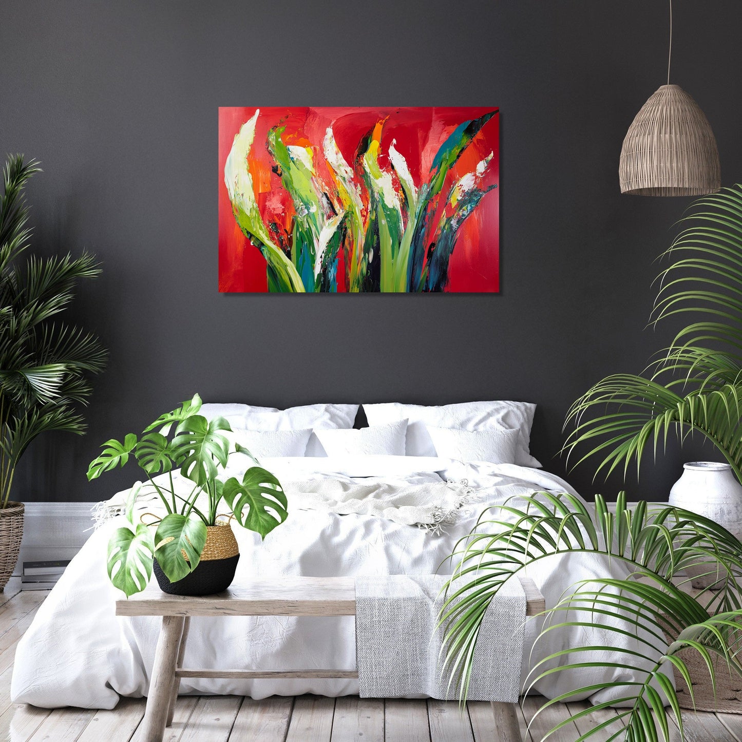 Leek Symphony Canvas