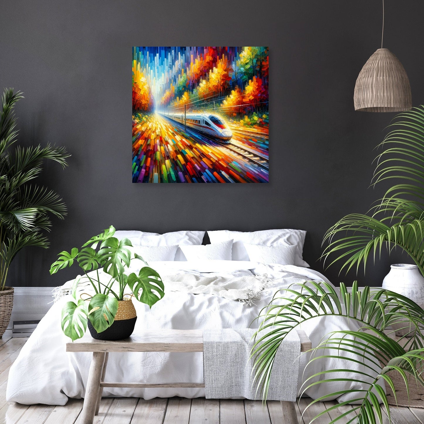 Autumn Express Canvas