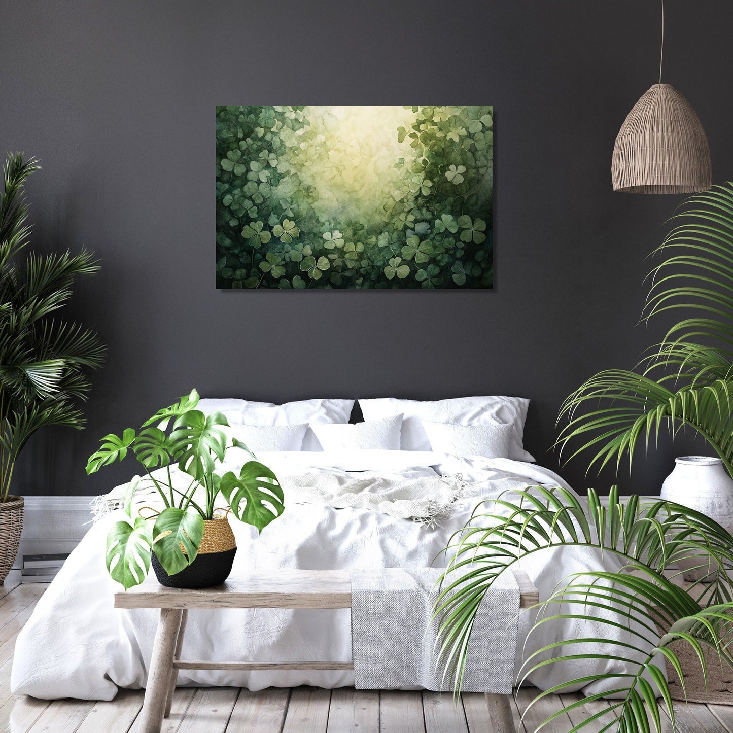 Ethereal Woodland Canvas