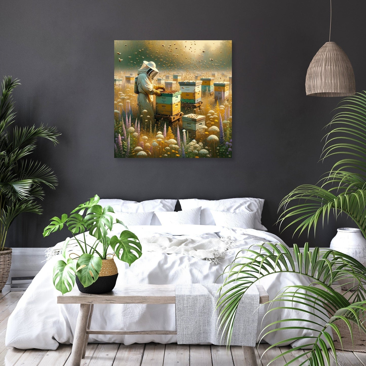 Wildflower Apiary Canvas