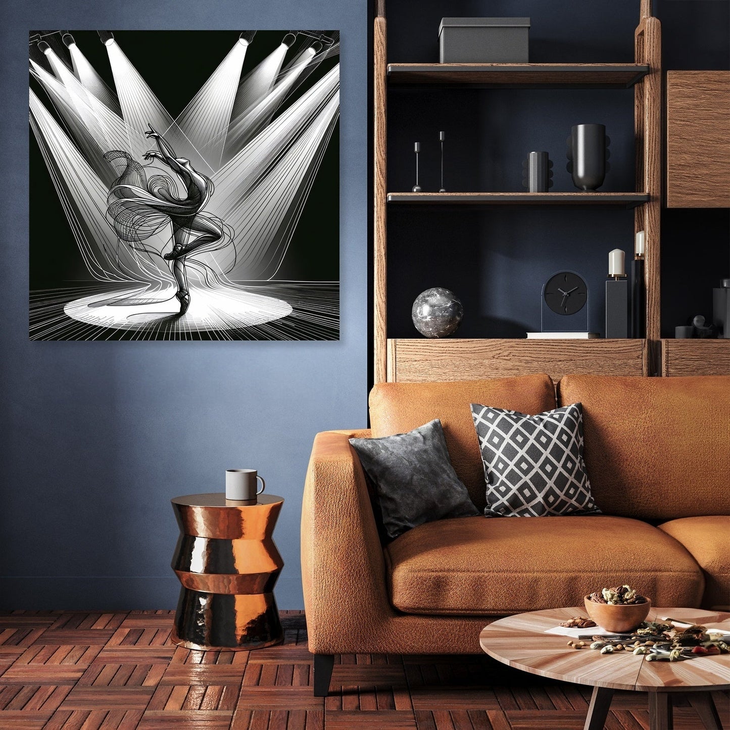 Dance of Shadows Canvas