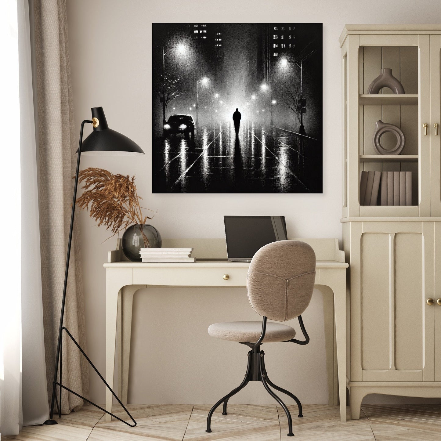 Urban Solitude Canvas
