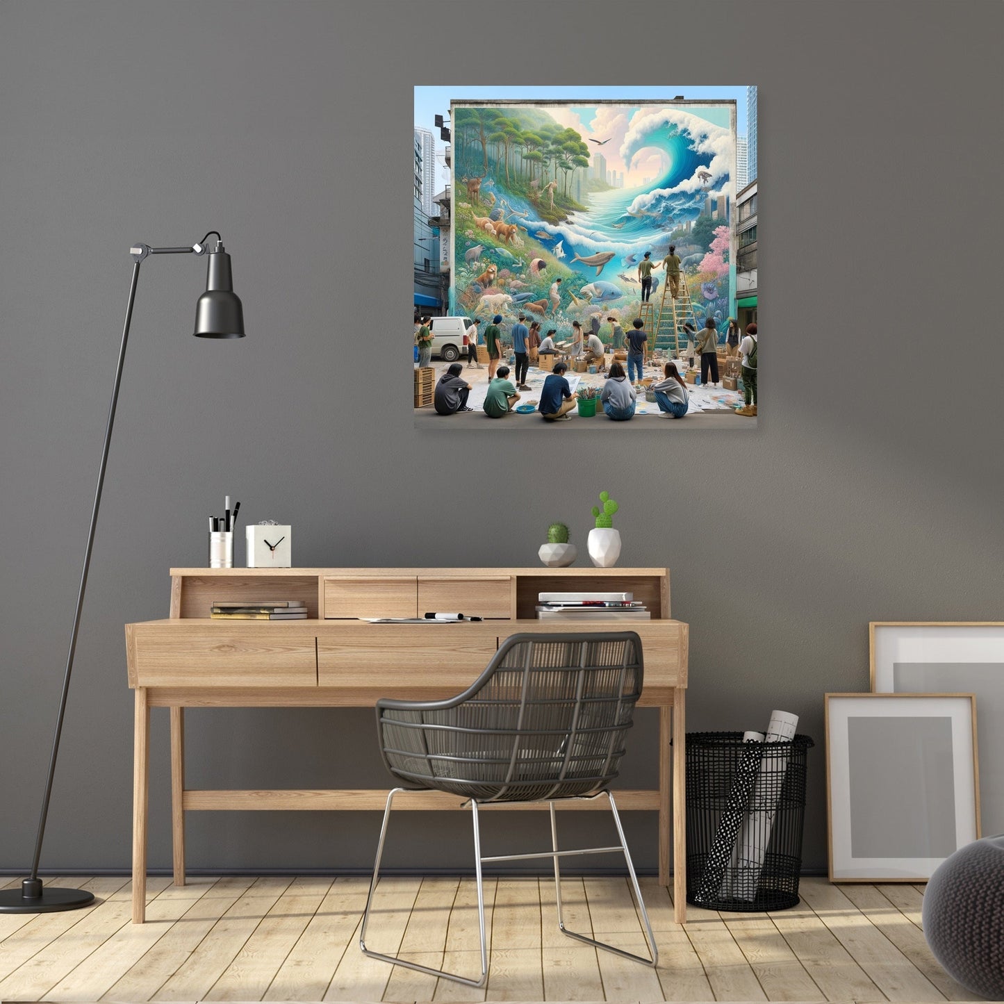 Nature's Mural Harmony Canvas