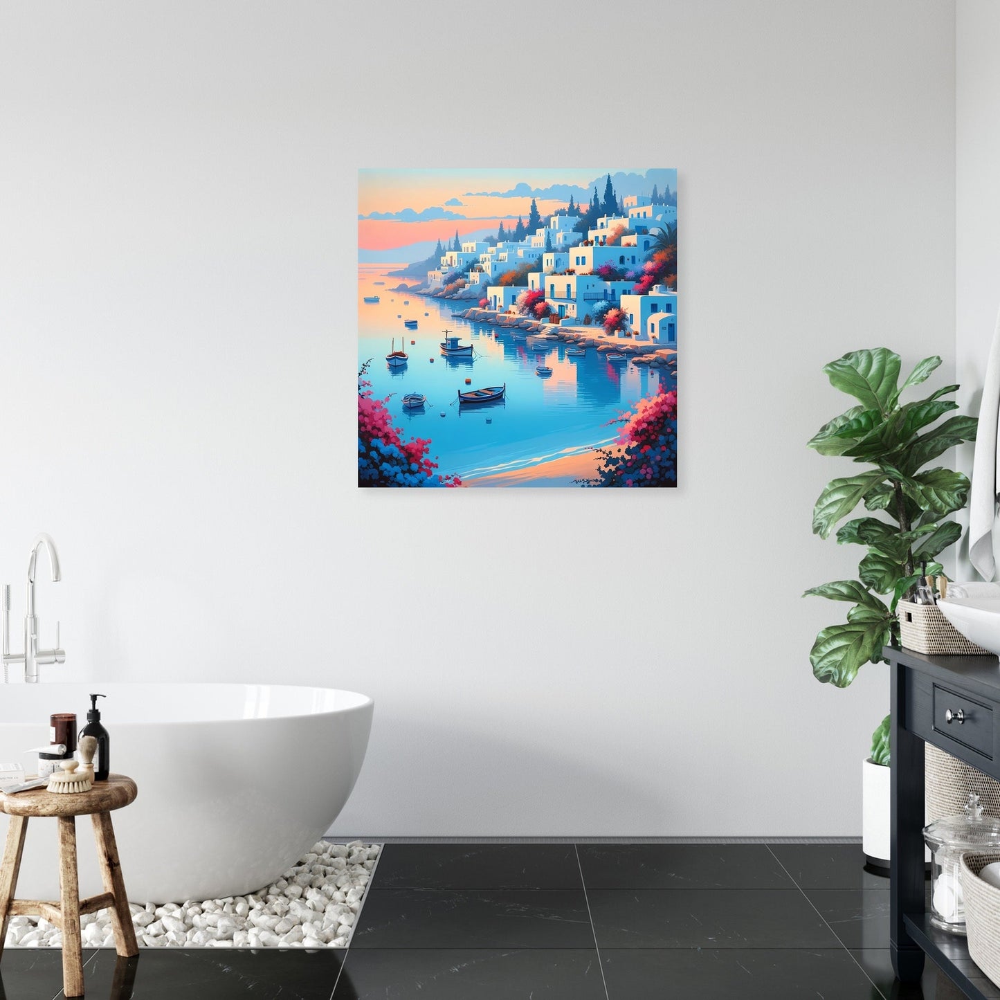 Mediterranean Dawn Canvas