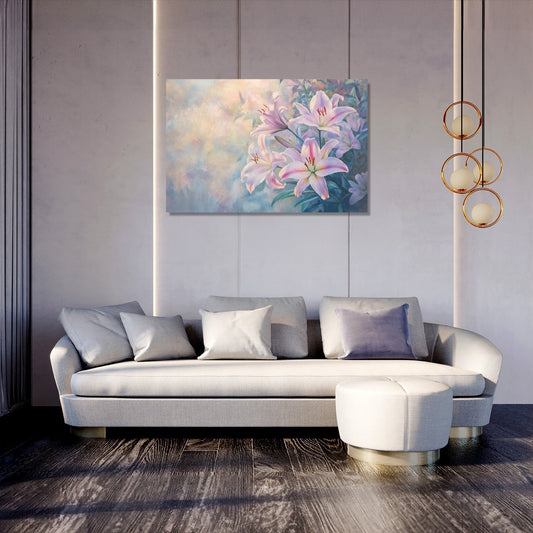Morning Lily Canvas
