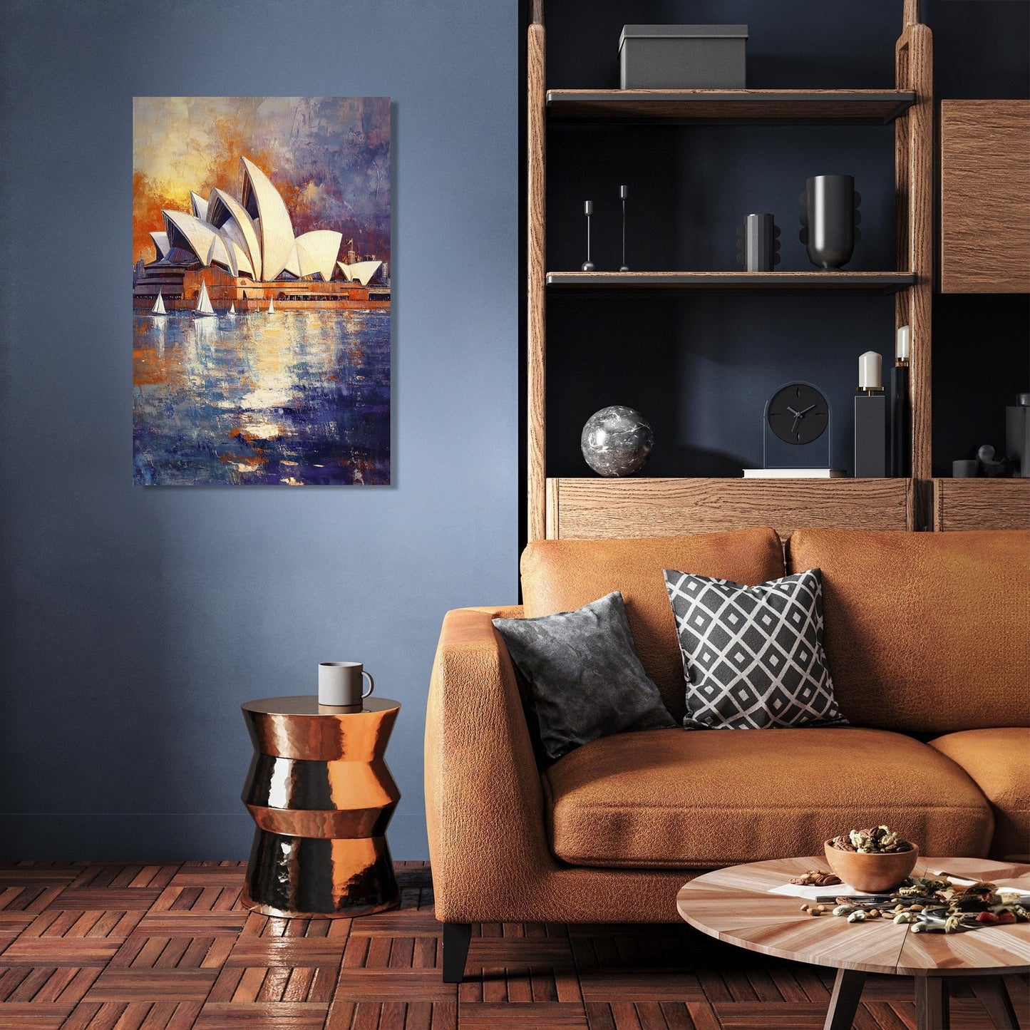 Sunlit Sydney Opera Canvas