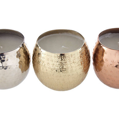 Wax Filled Candles - Set of 3 | Ayla