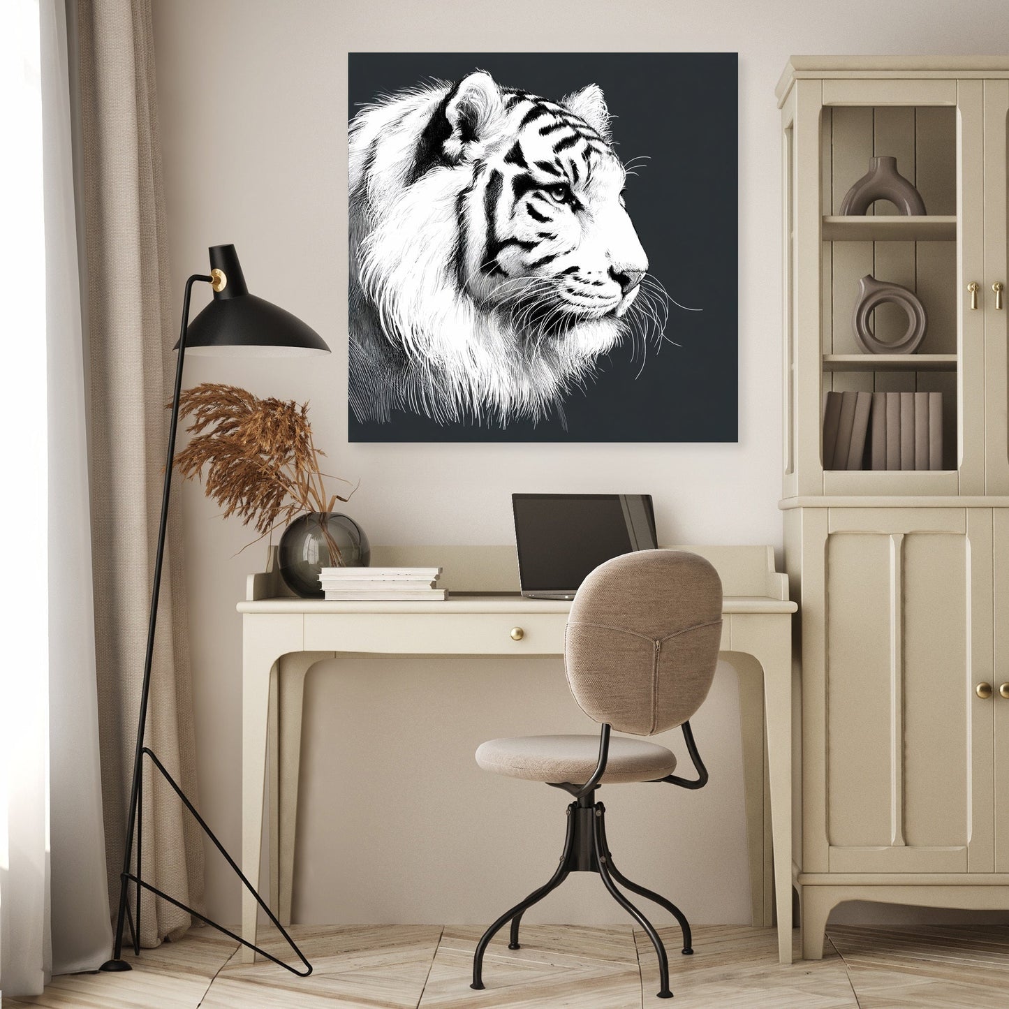 Regal Tiger Canvas