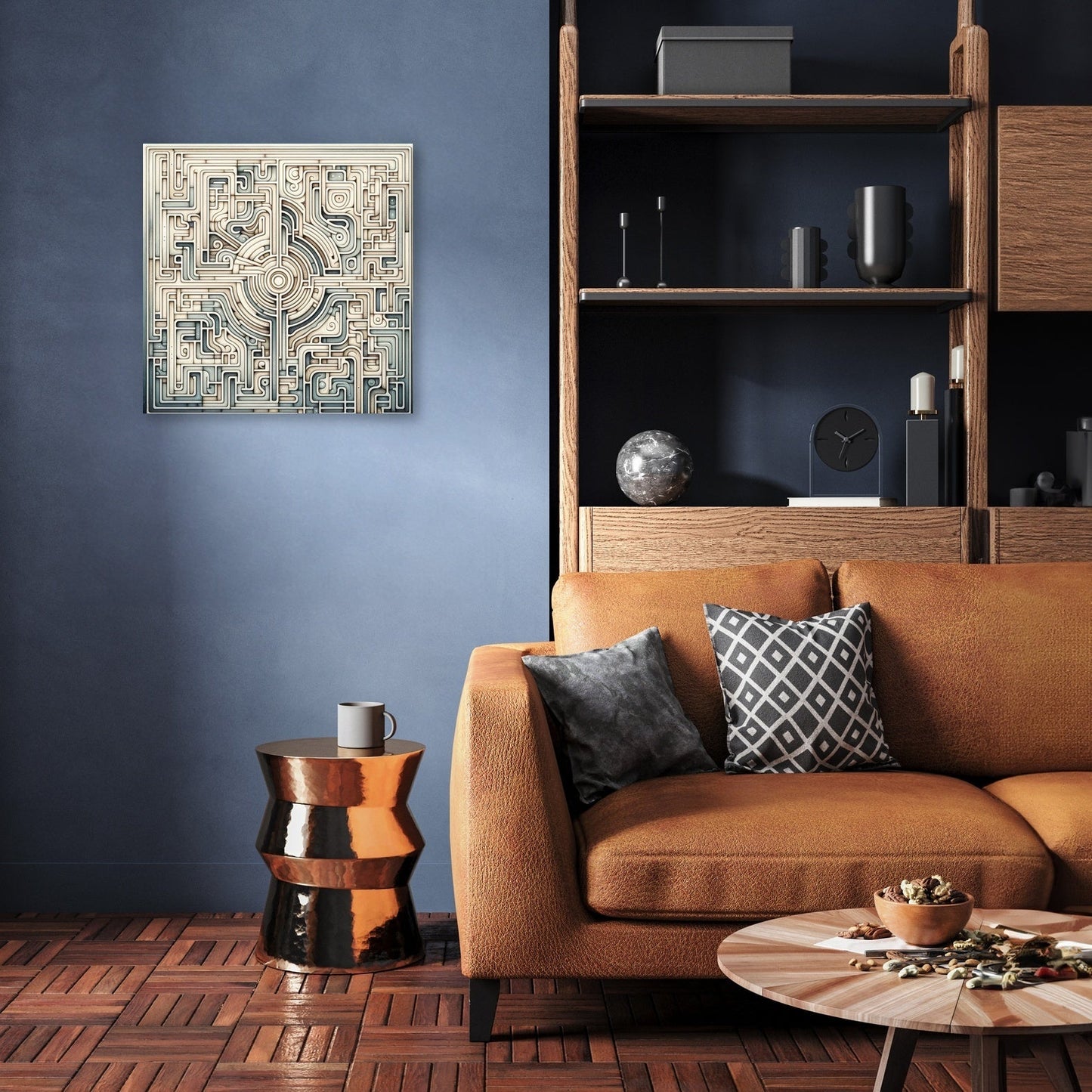 Mind's Labyrinth Canvas