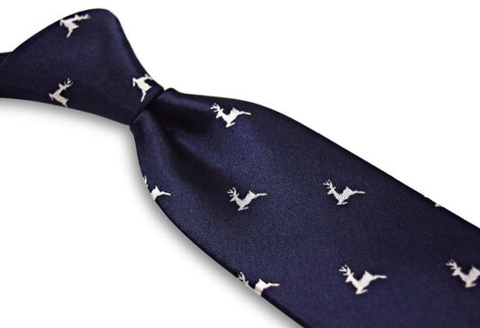 christmas range - leaping reindeer tie