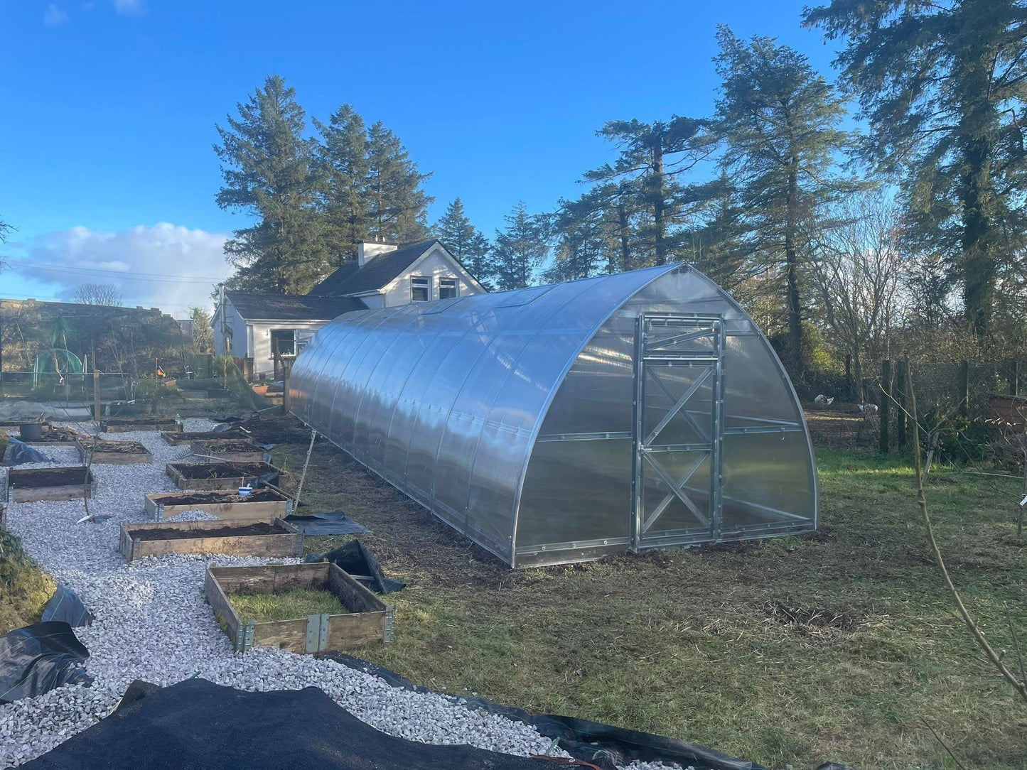 GREENHOUSE SUNGROW, 30M² (3M X 10M; 9.8FT X 33FT)