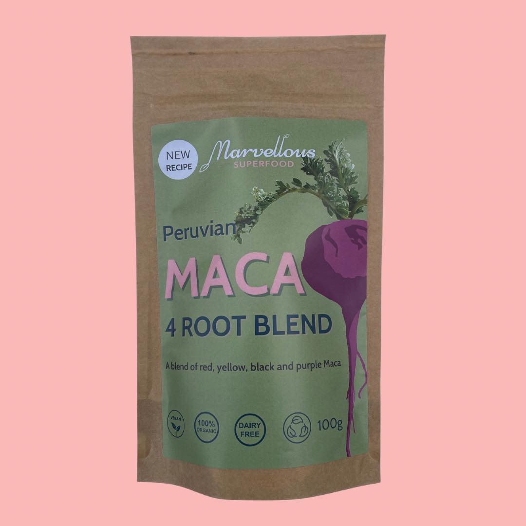 Organic 4 Root Maca Powder Blend