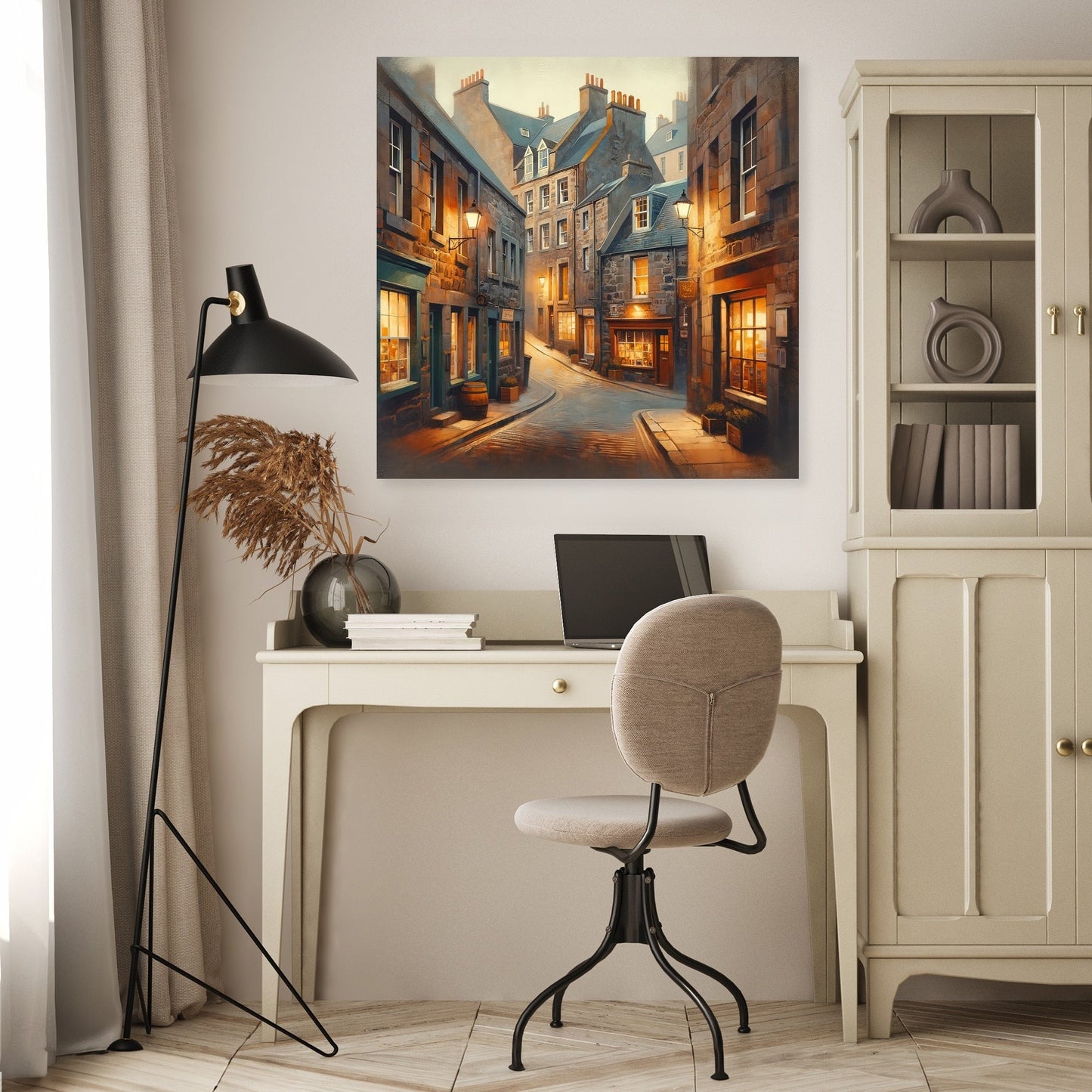 Old Town Aberdeen Essence Canvas