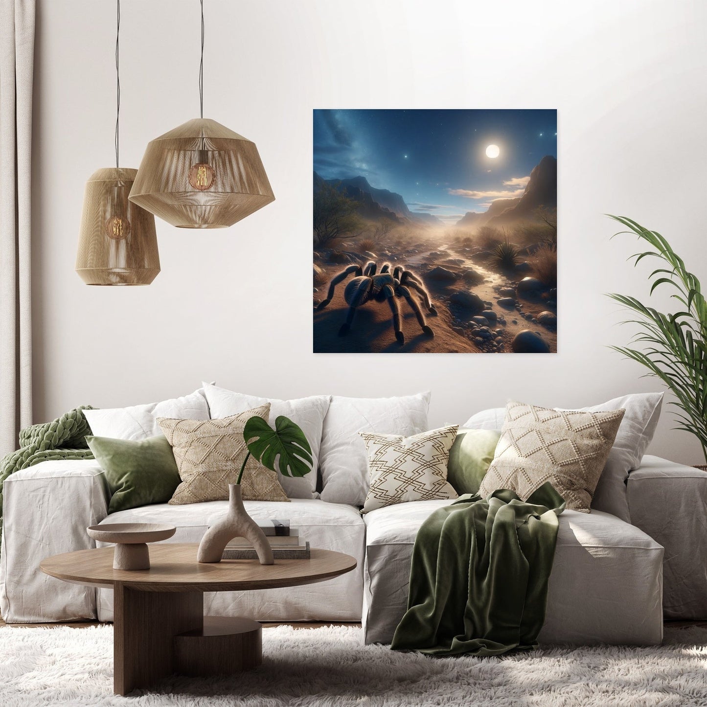Moonlit Journey Canvas