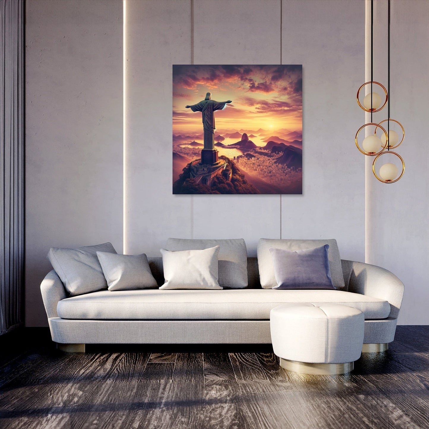 Majestic Redeemer Canvas