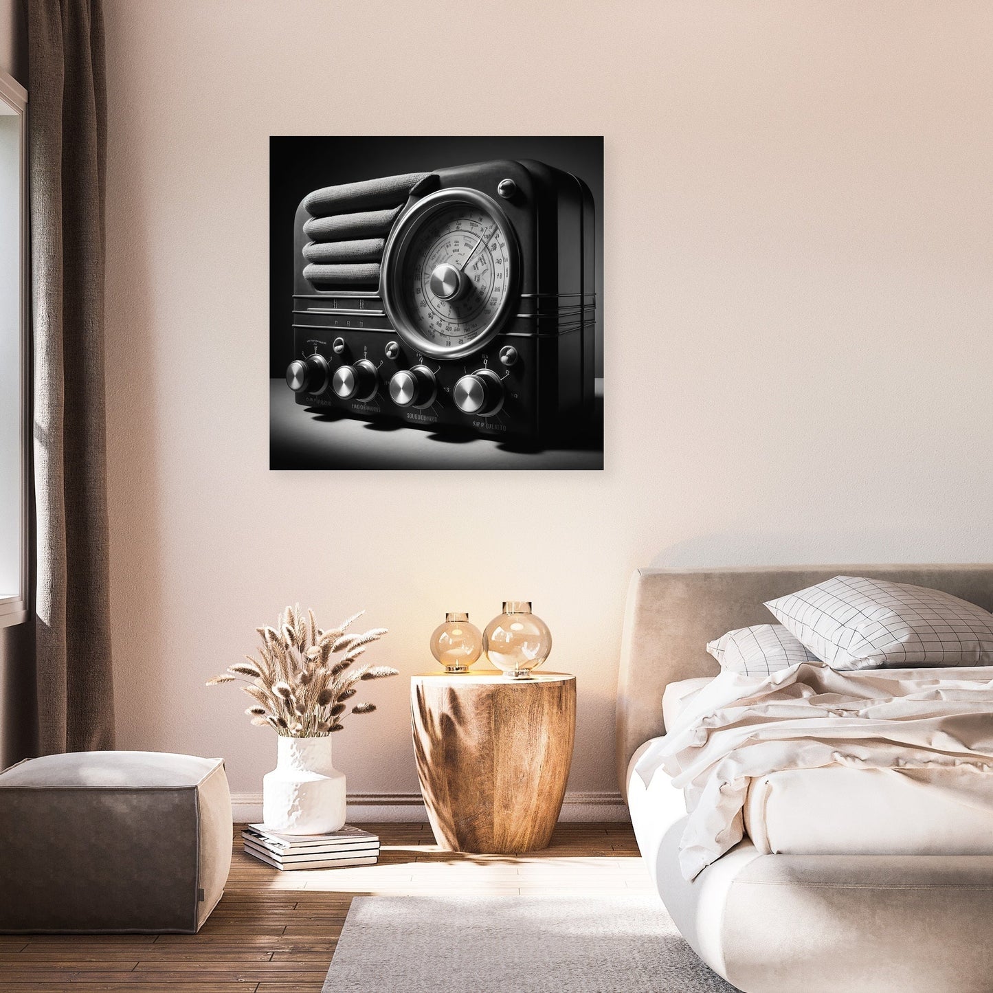 Vintage Broadcast Canvas