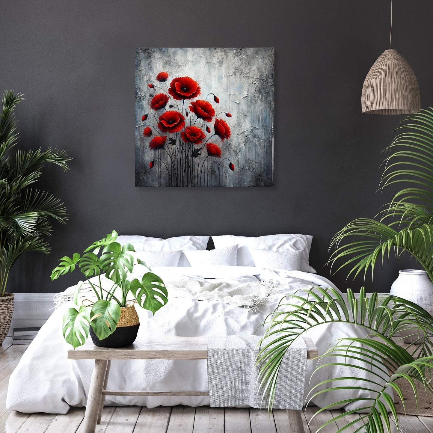 Resilient Bloom Canvas