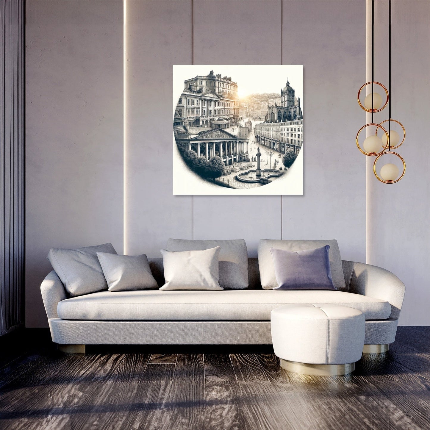 Timeless Bath Canvas