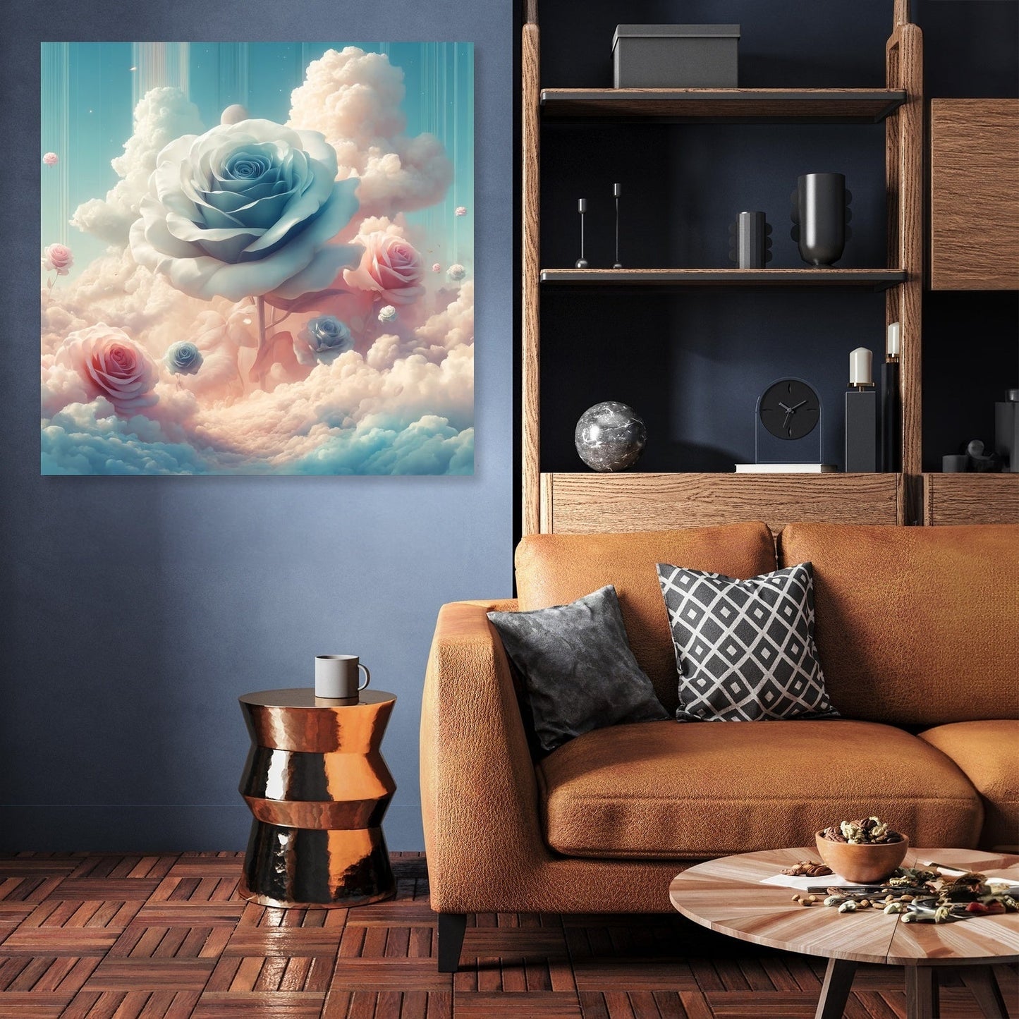 Surrealism Rose Dreams Canvas