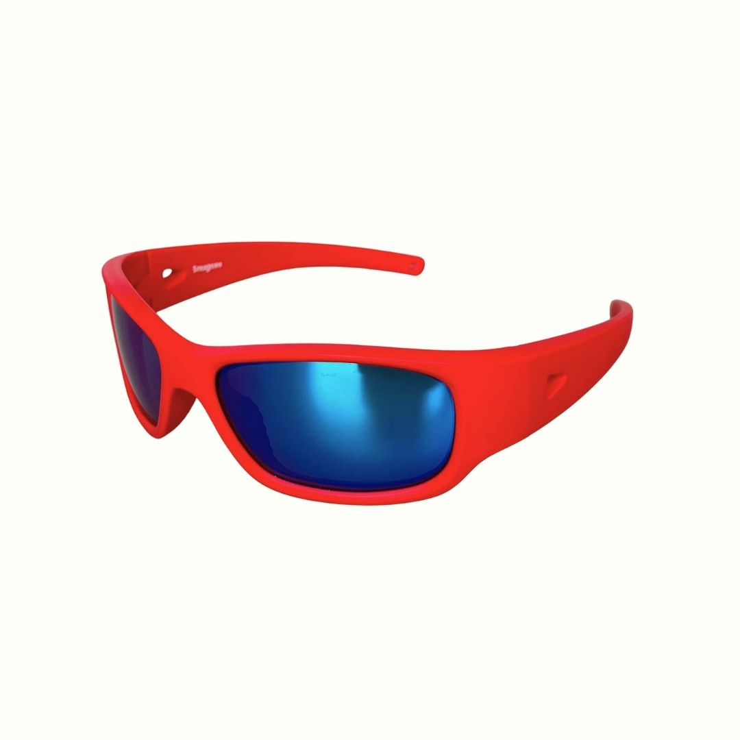 Red Kids Sunglasses | REVO Lens | Classic Fit | 6-12 Years
