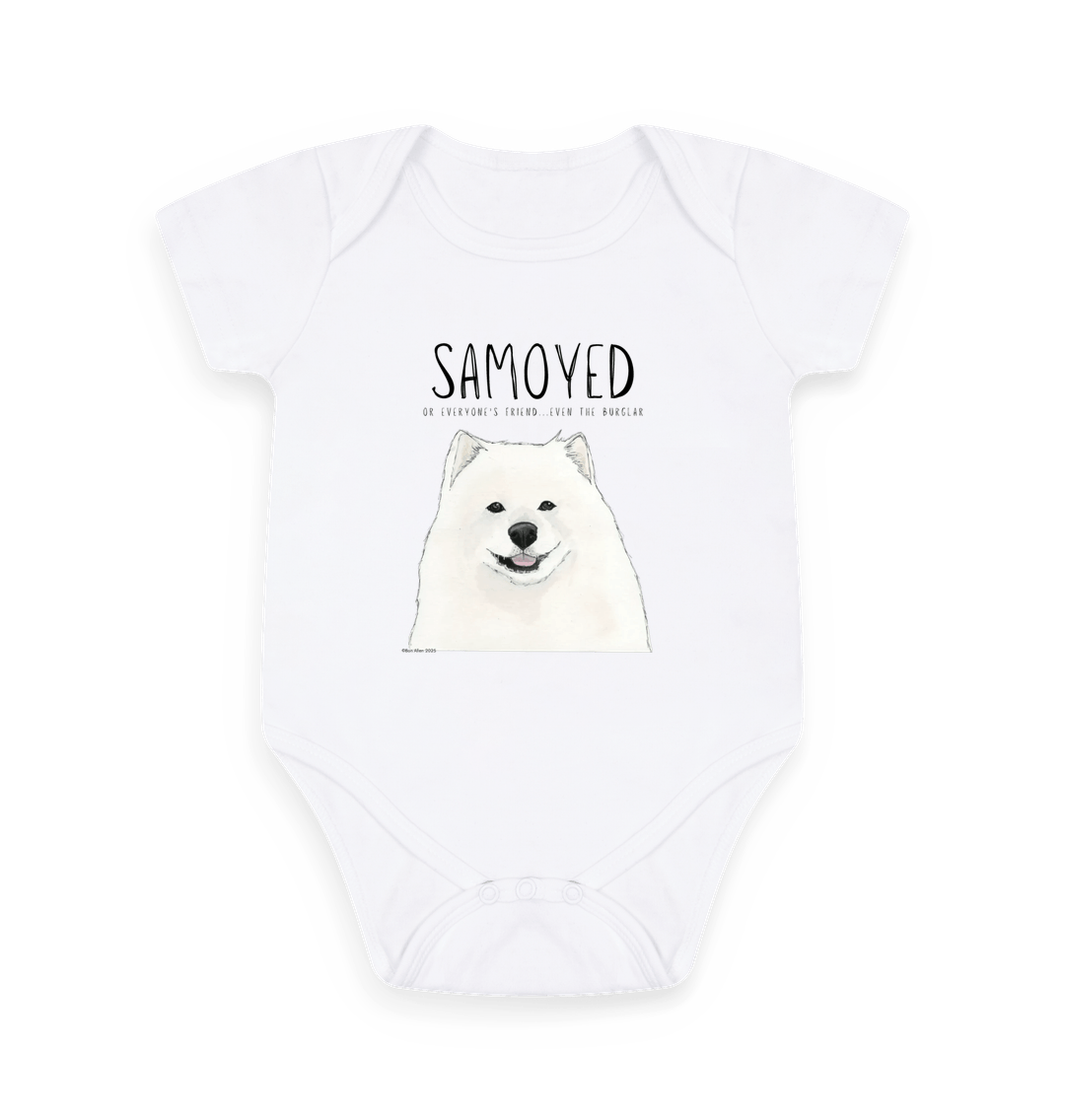 Samoyed Baby Bodysuit: The Ultimate Cuddle Buddy for Your Little One