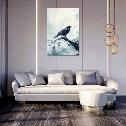 Raven's Mystery Canvas