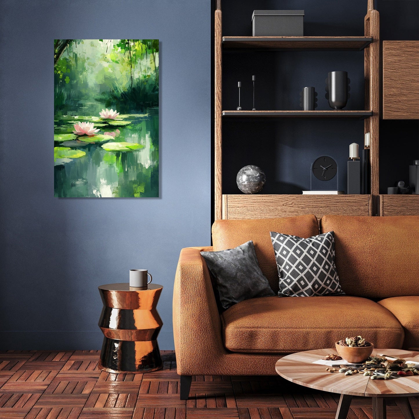 Tranquil Lilies Canvas