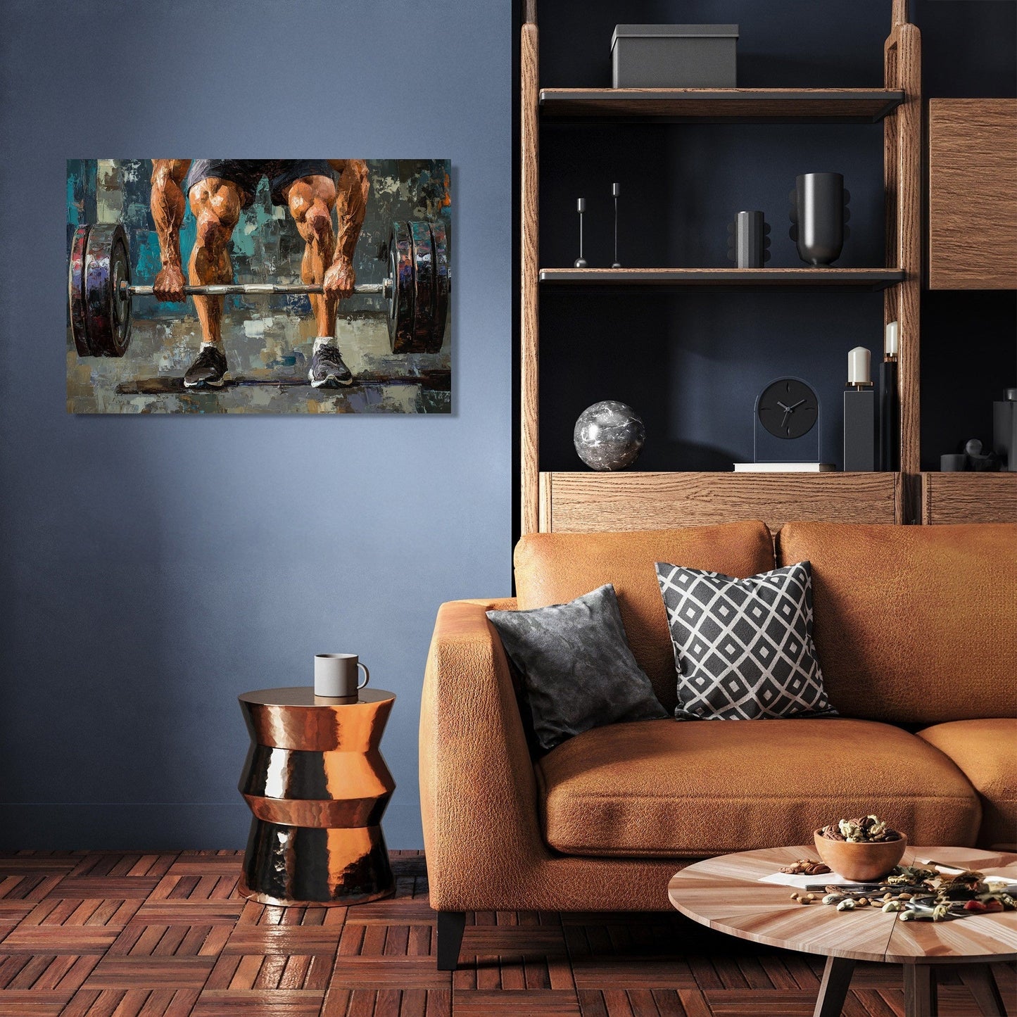 Barbell Focus Canvas