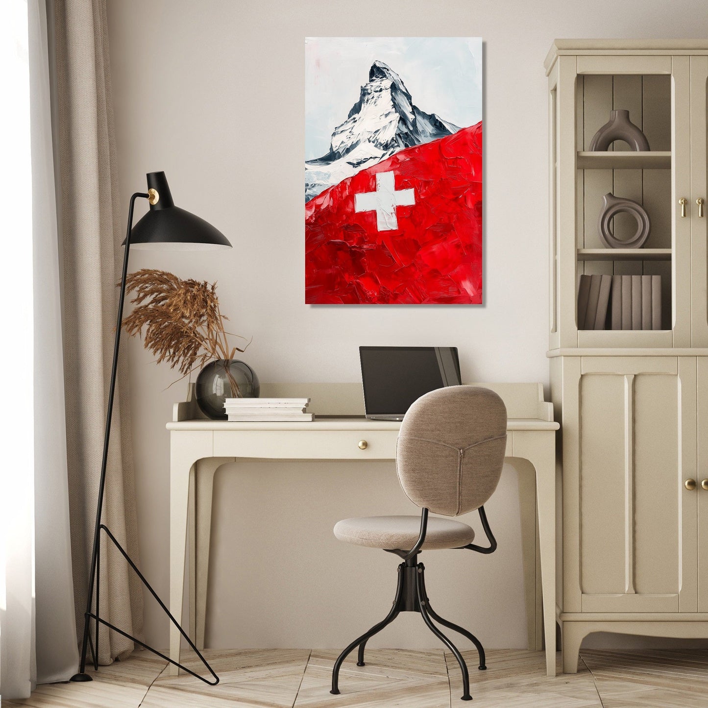 Majestic Alps Canvas