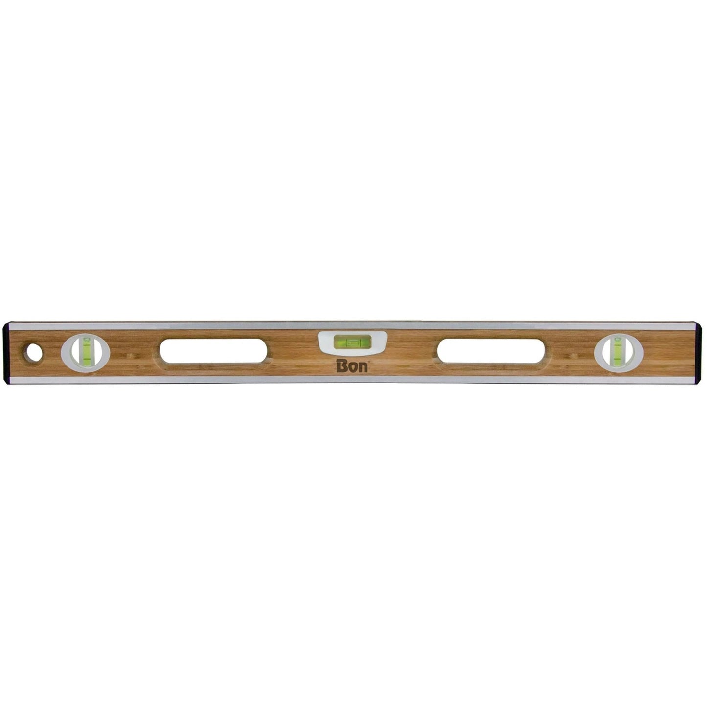 Bon Tool Aluminium Bound Laminated Bamboo Level