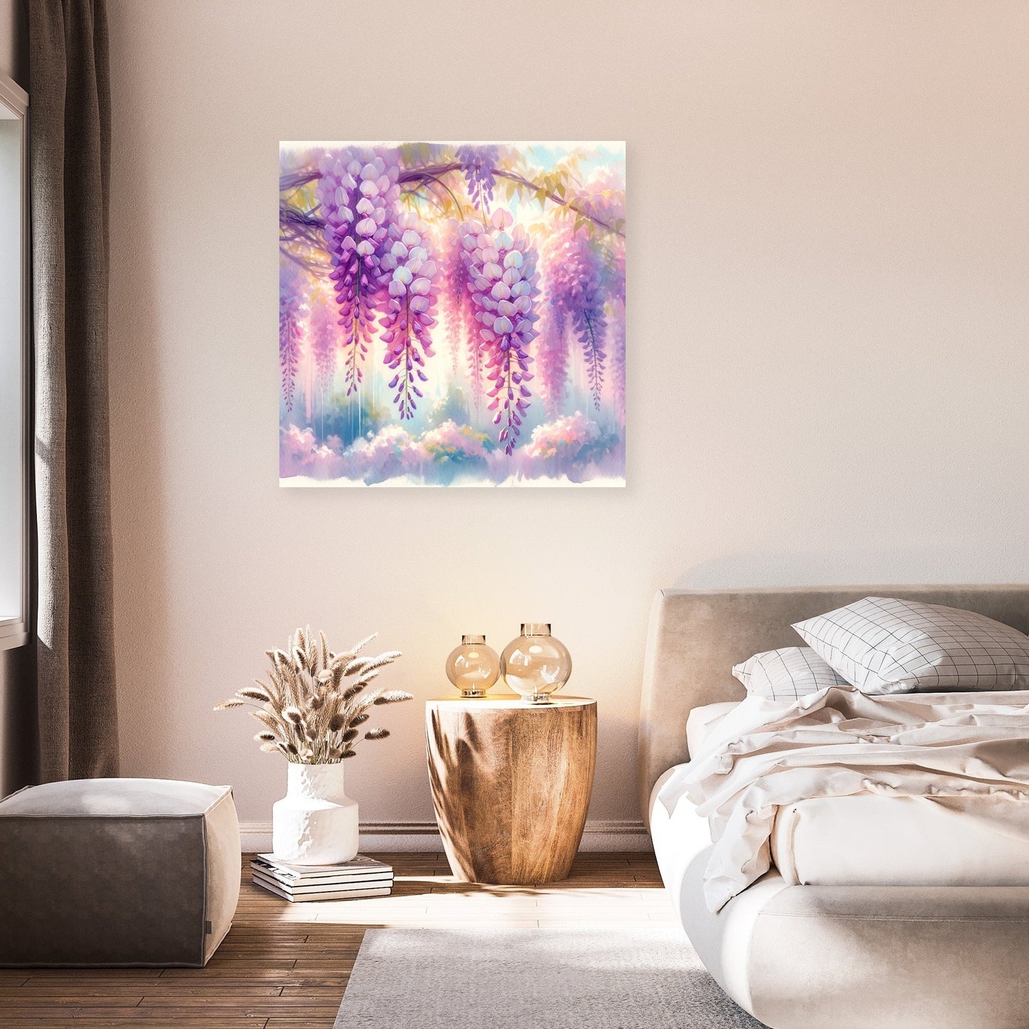 Wisteria Garden Canvas