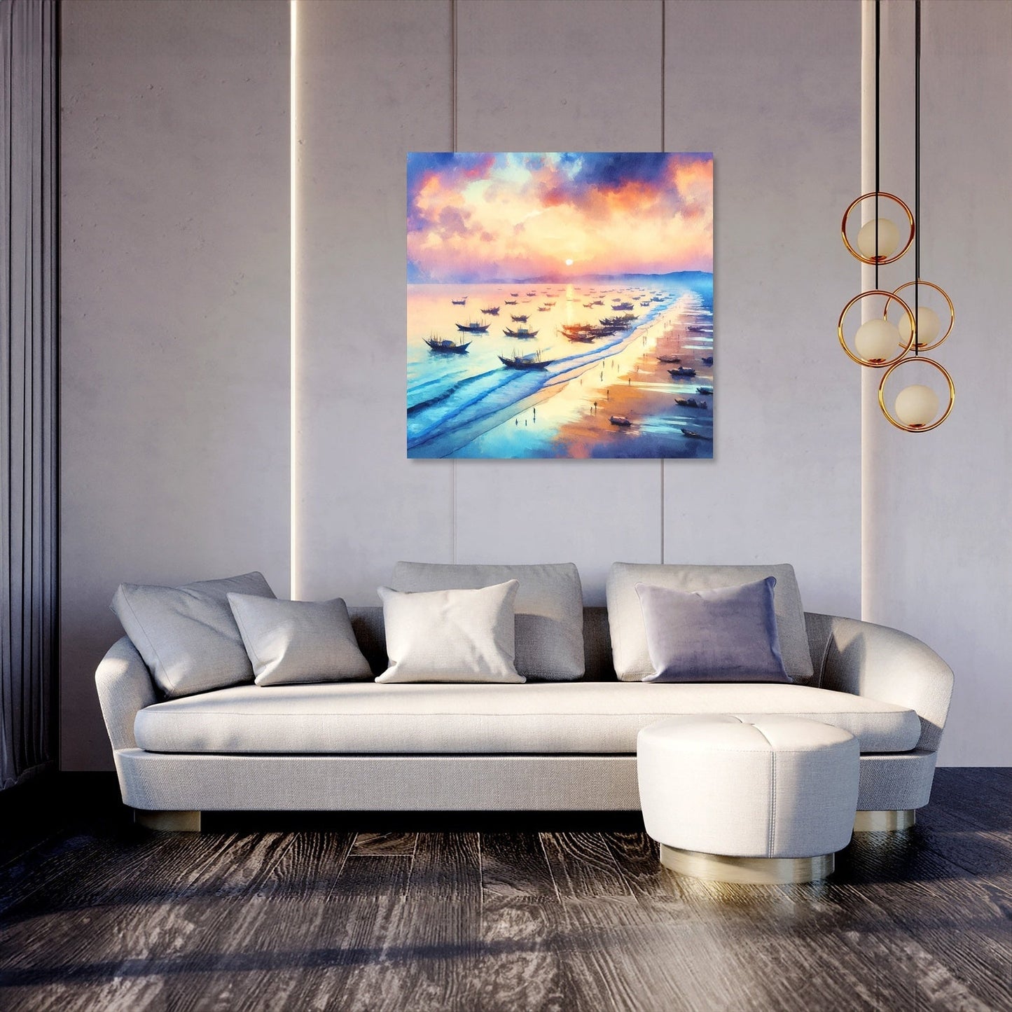 Bangladesh Cox's Bazar Serenity Canvas