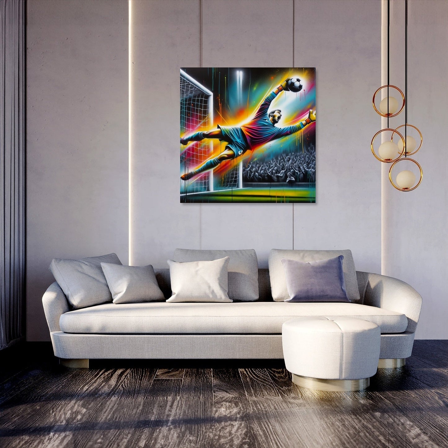 Goalkeeper's Triumph Canvas