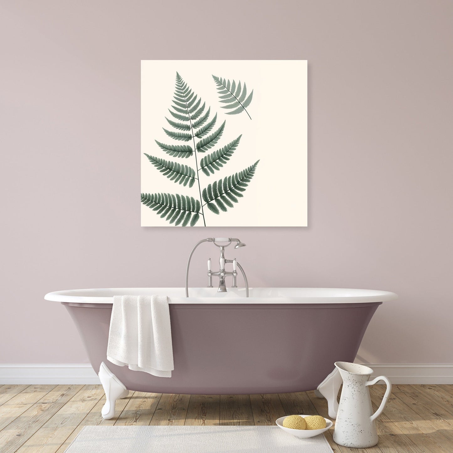 Elegant Fern Canvas