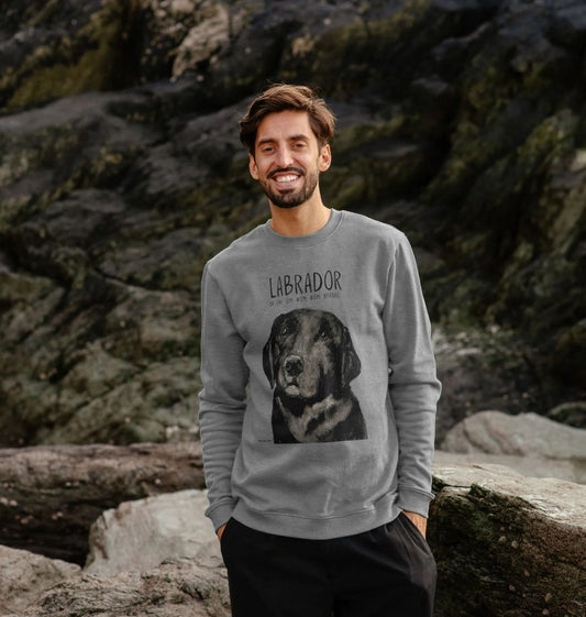 Feast Mode Activated: The Black Labrador Sweatshirt