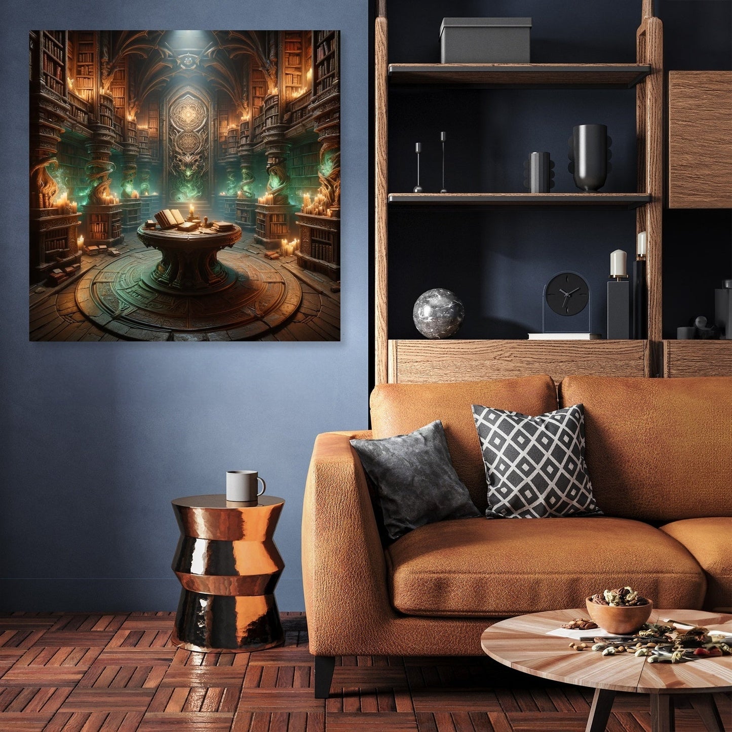 Celestial Radiance Canvas