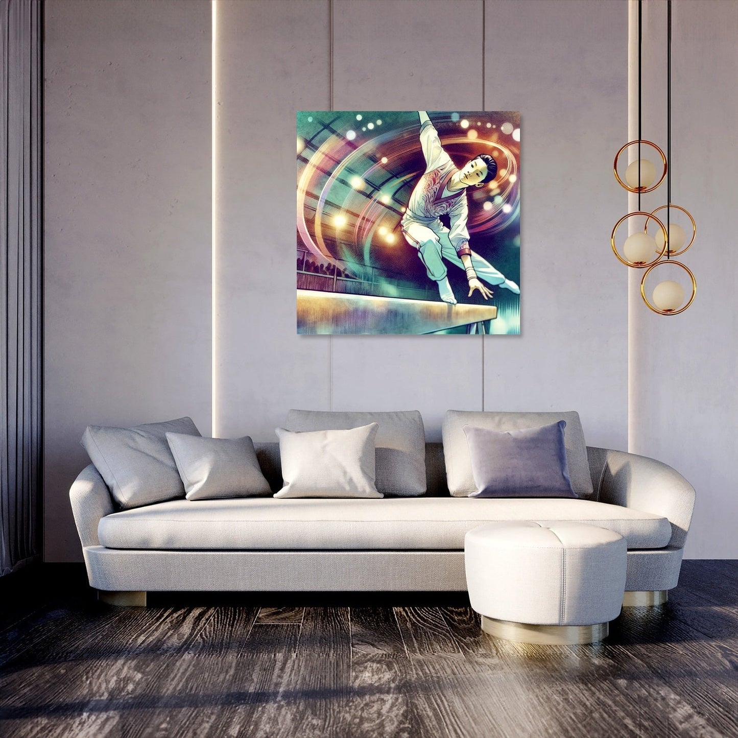 Graceful Balance Canvas