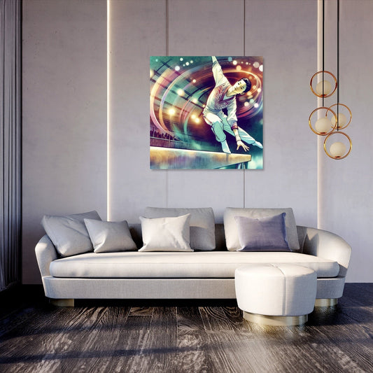 Graceful Balance Canvas