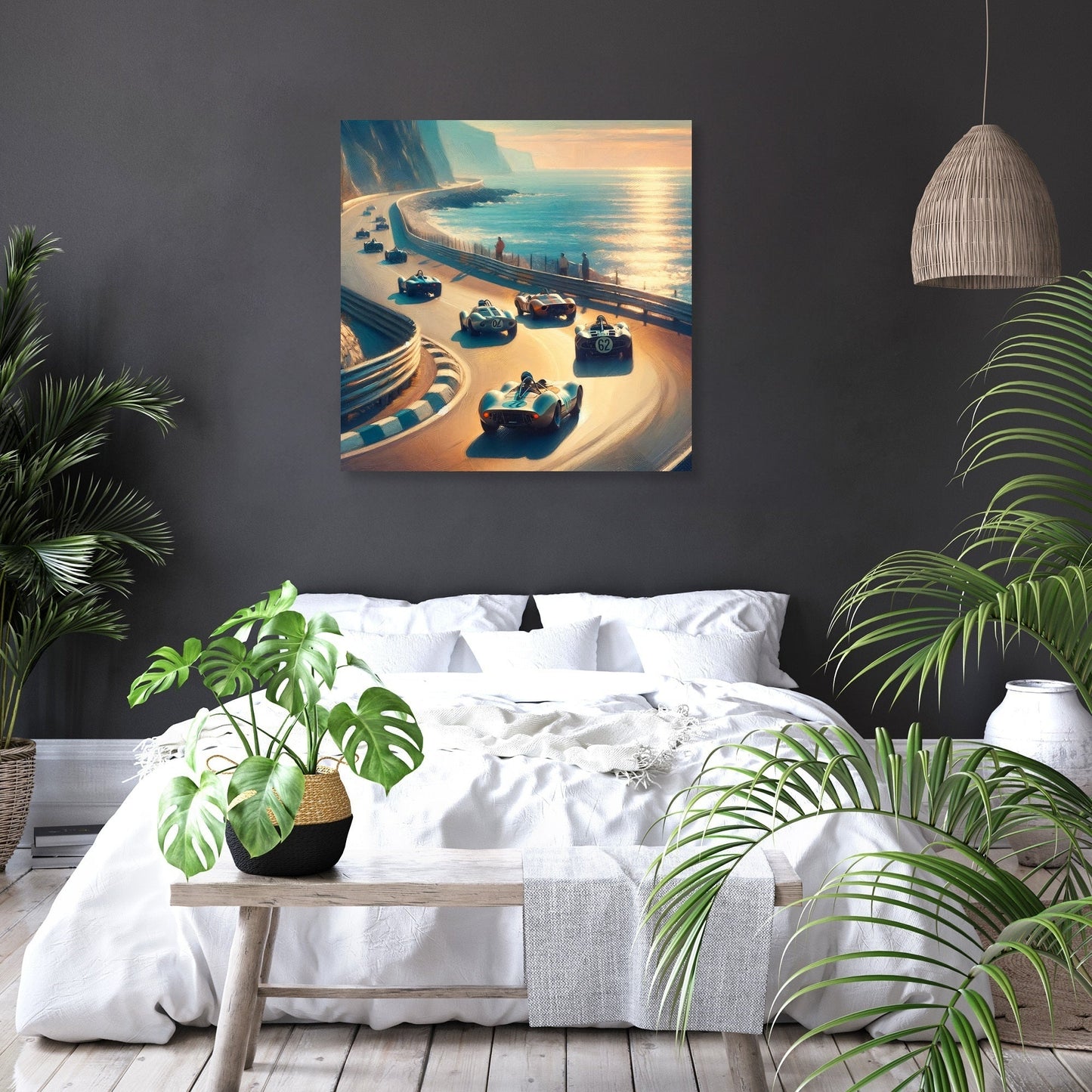 Coastal Road Racer Canvas