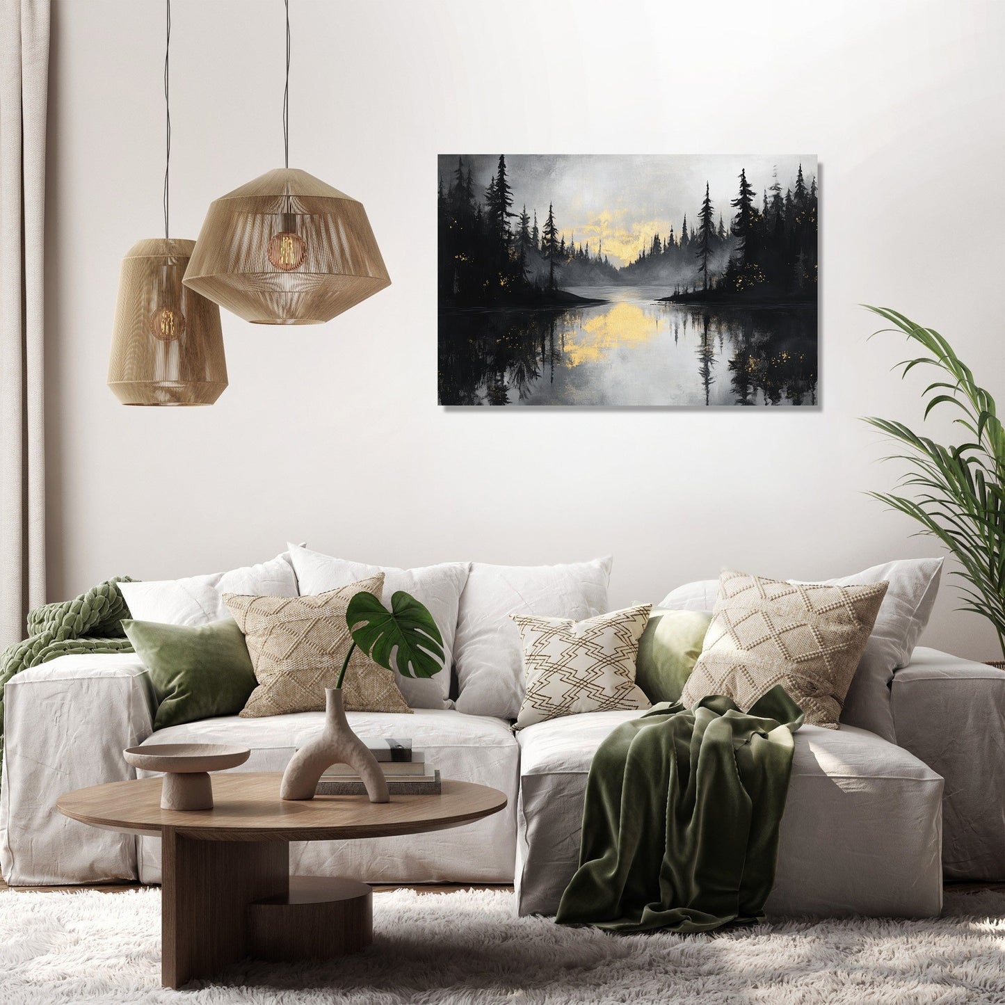 Silent Reflections Canvas