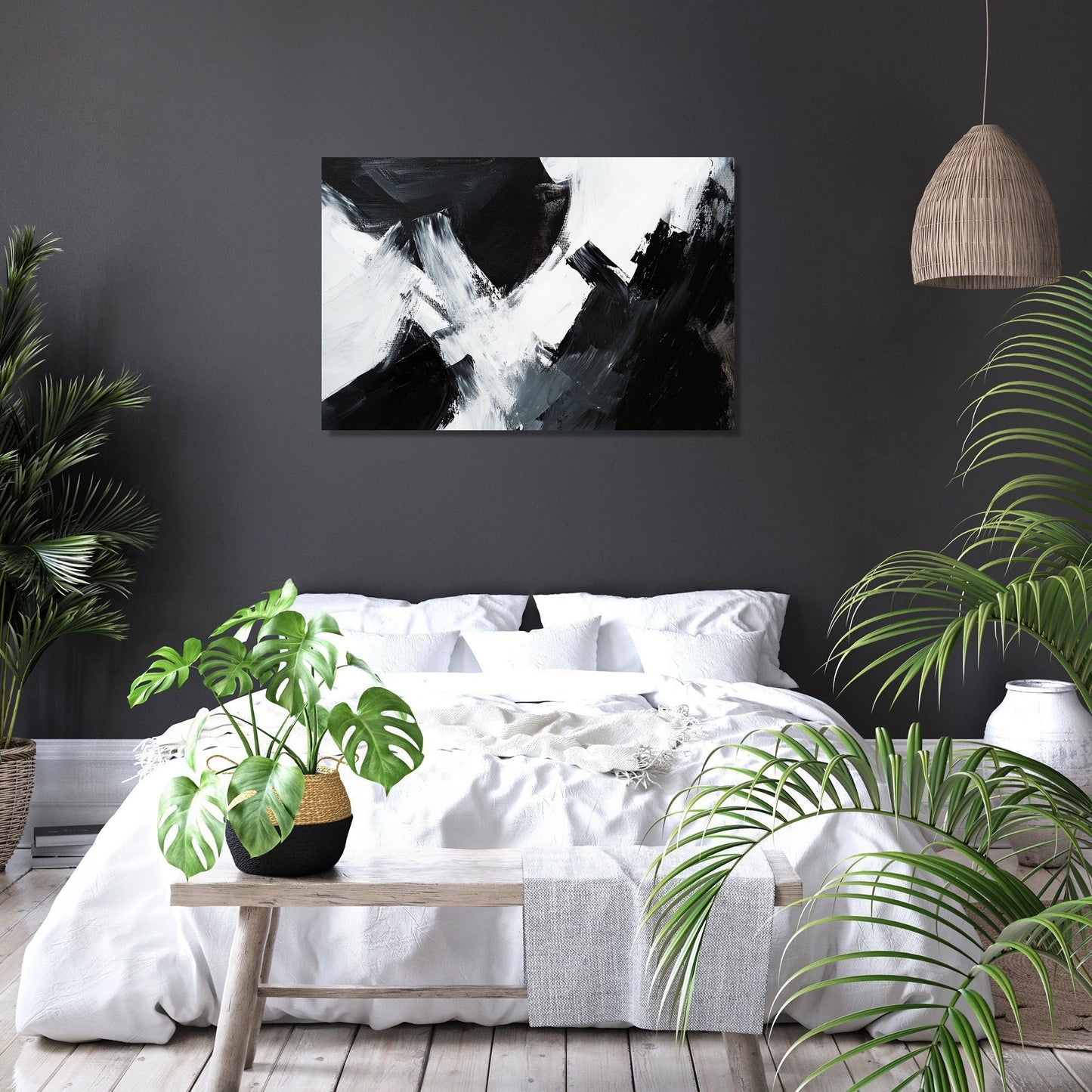 Angular Elegance Canvas