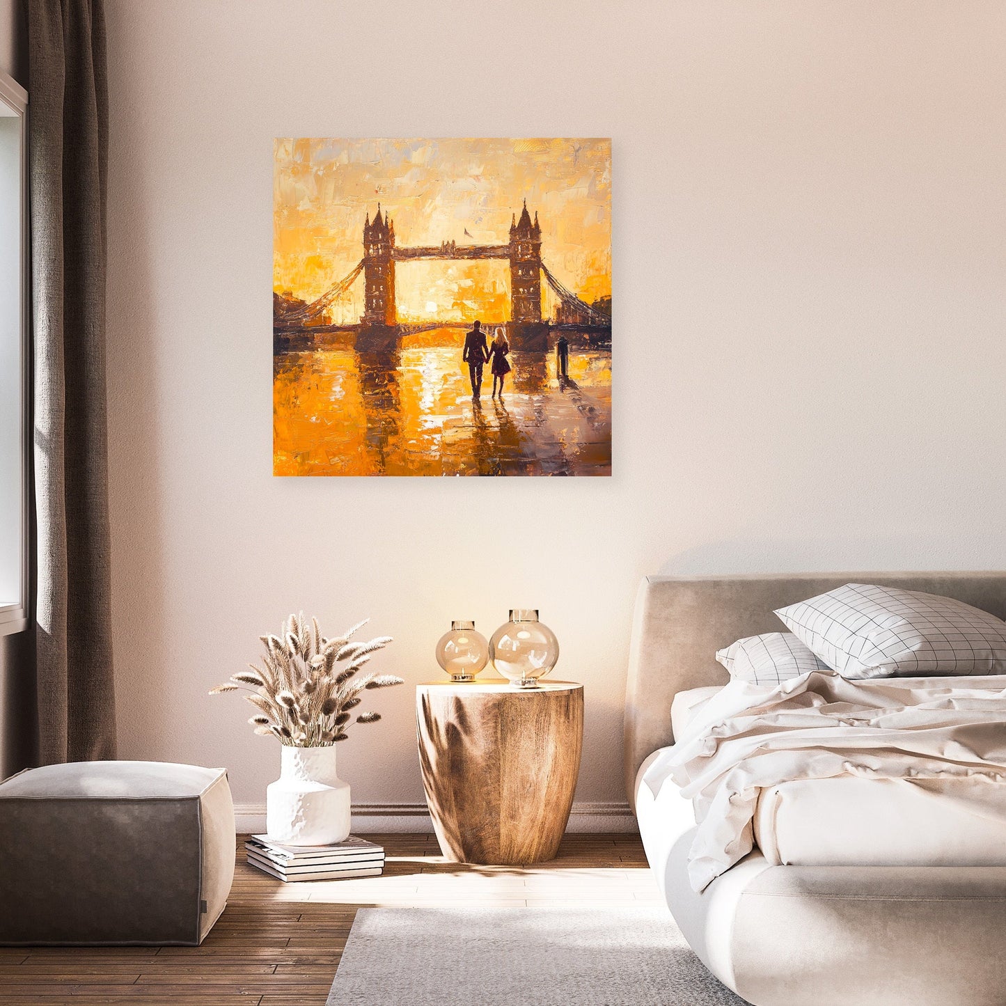 Tower Bridge Romance Canvas