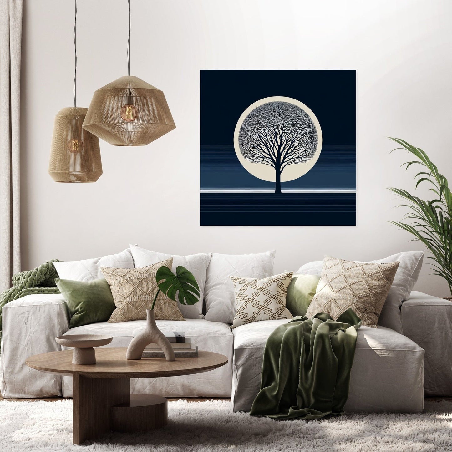 Elegance in the Shadows Canvas