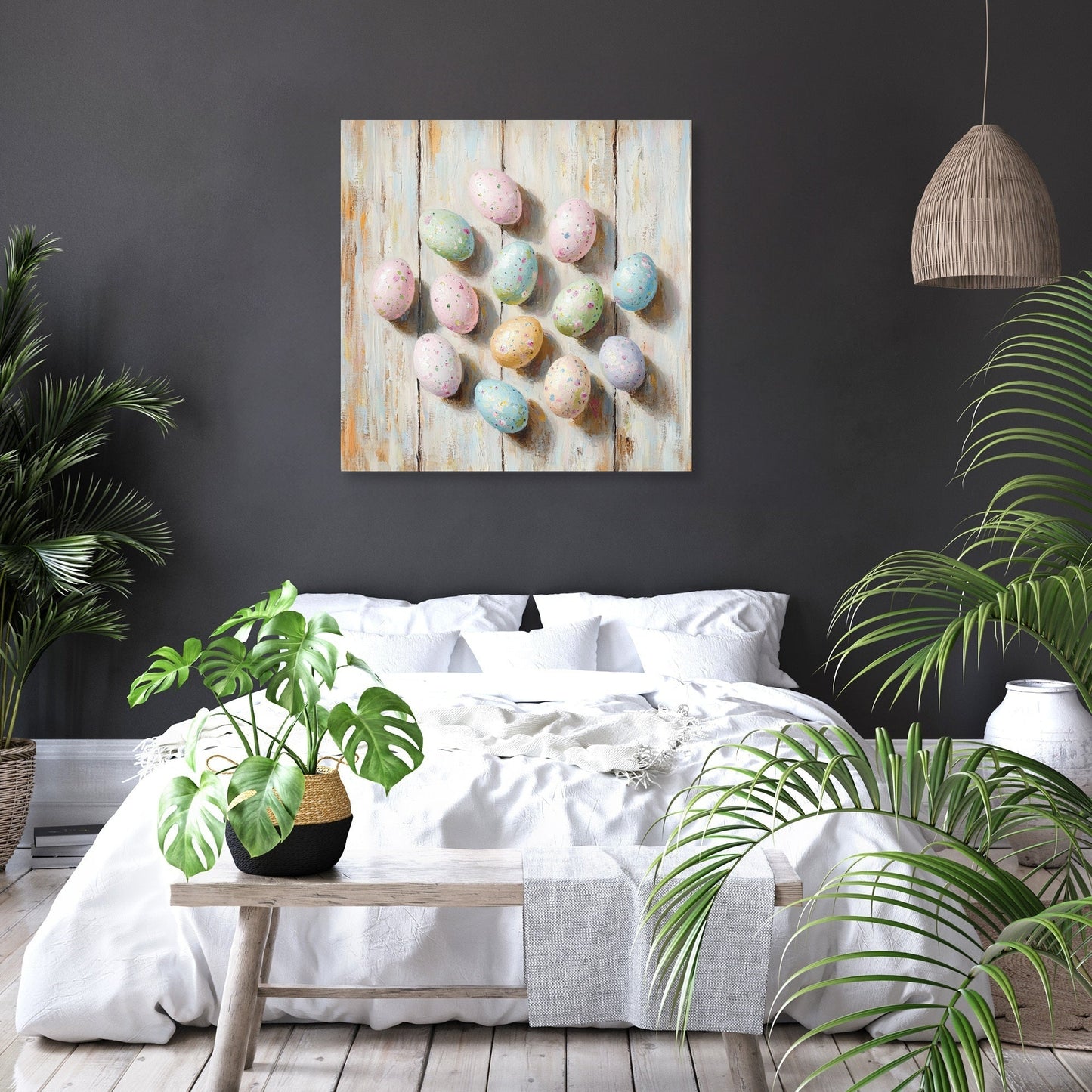 Pastel Easter Egg Canvas