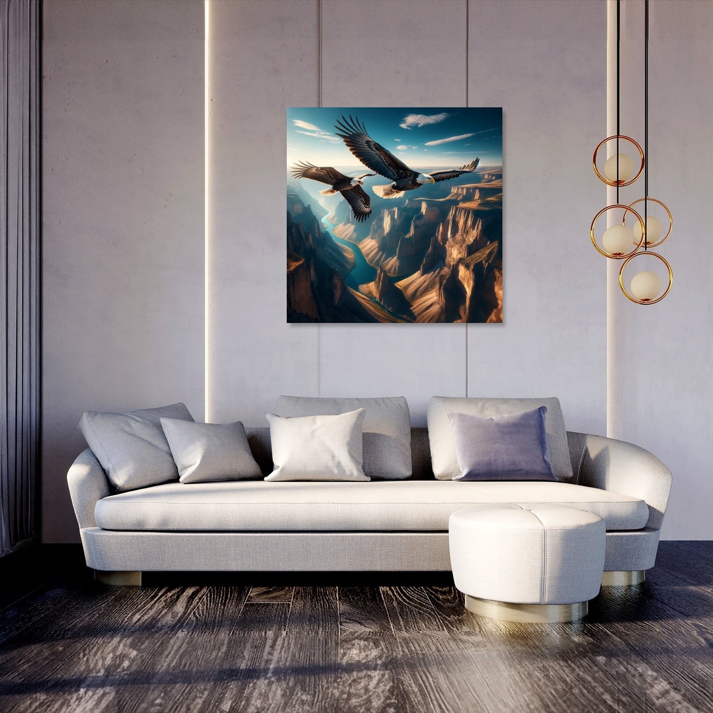 Soaring Eagles Canvas